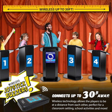 Load image into Gallery viewer, Fast-Action Game Show Experience: 8-Player Wireless Buzzer Console - Ages 12-103