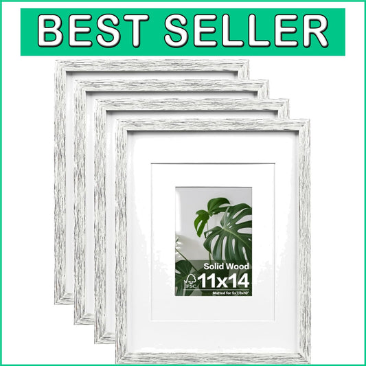 Elegant Solid Wood Frames with Easy Mounting - Perfect Gift for All Occasions