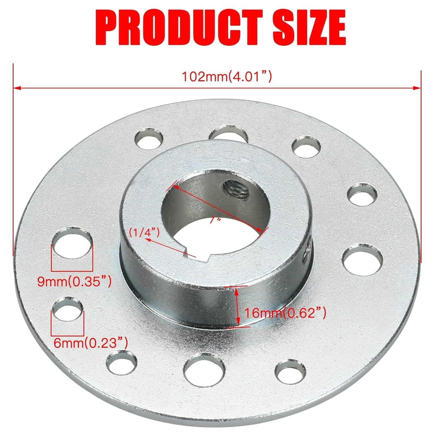 Durable 1" Bore Heavy Duty Sprocket Kit with 420 Chain for Drift Trikes & Karts