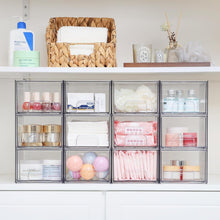 Load image into Gallery viewer, Durable Stackable Storage Bin Set with Pull-Out Handles - Perfect for Any Room