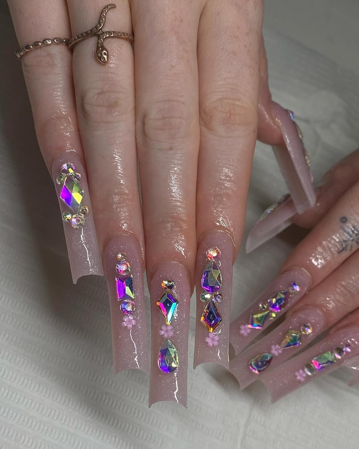 All-in-One Rhinestone Crystal Set with Tools - 2000 Mixed Shapes & Styles