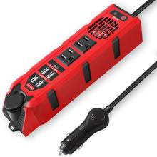 Load image into Gallery viewer, 200W Car Inverter with Dual AC Sockets &amp; Type C Port - Ultimate Power Solution