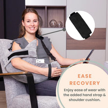 Load image into Gallery viewer, Lightweight Machine Washable J-Shape Recovery Pillow With Arm Support Pocket