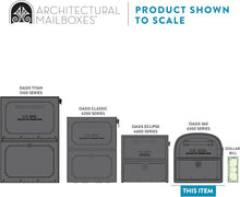 Load image into Gallery viewer, Heavy-Duty Locking Mailbox with Front &amp; Rear Access - USPS Approved - Black