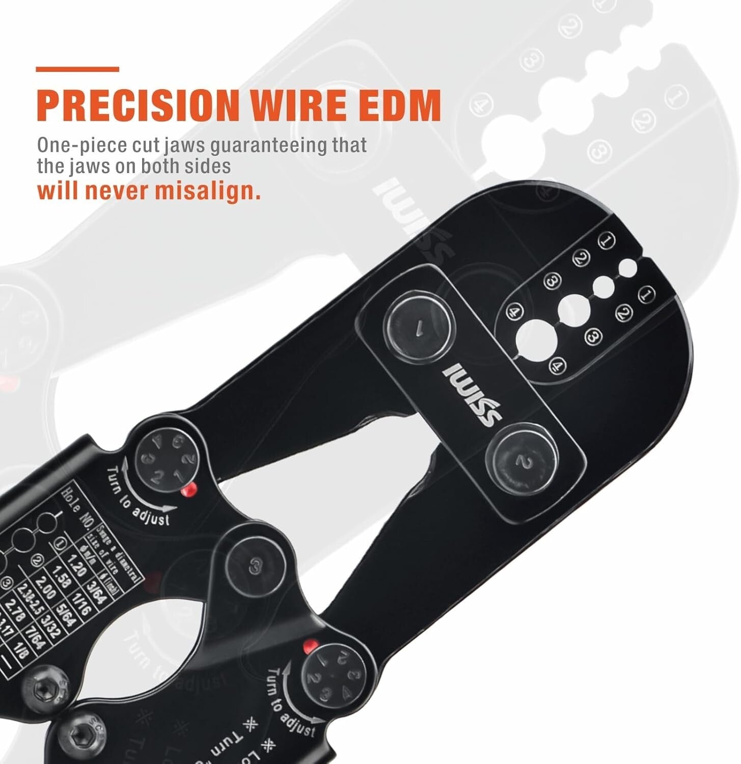 Ergonomic iCrimp 15" Wire Rope Crimping Tool for Aluminum & Copper Sleeves