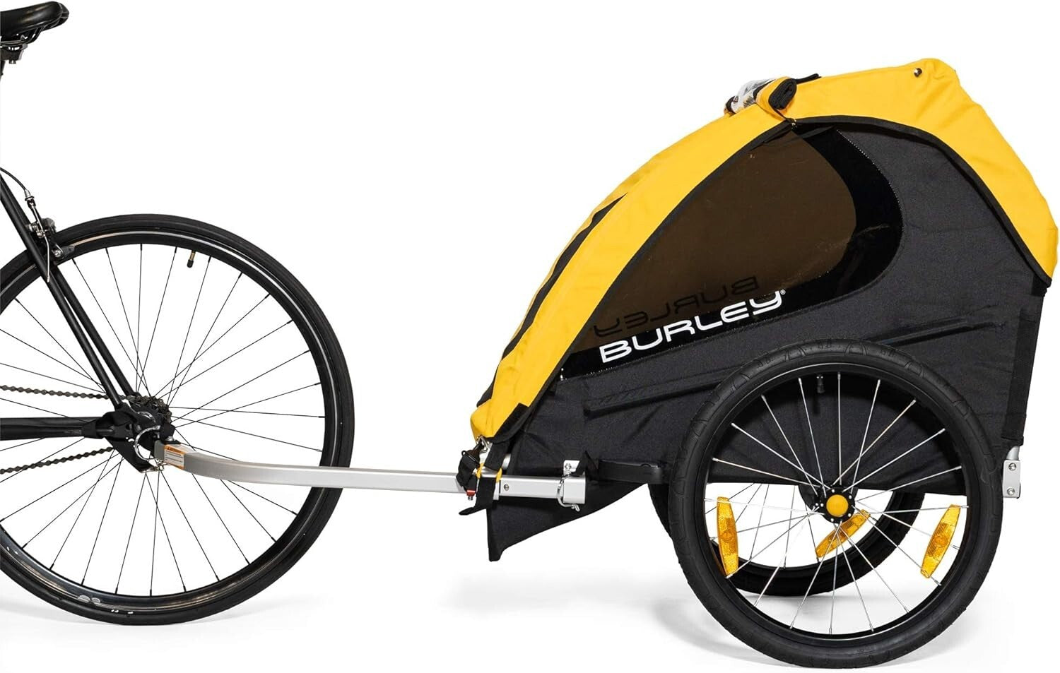 Bike-Only Trailer for 1 Child - Lightweight & Water-Resistant for All Weather
