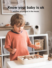 Load image into Gallery viewer, Reliable Baby Monitoring: 5" HD Display with Infrared Night Vision &amp; Lullabies