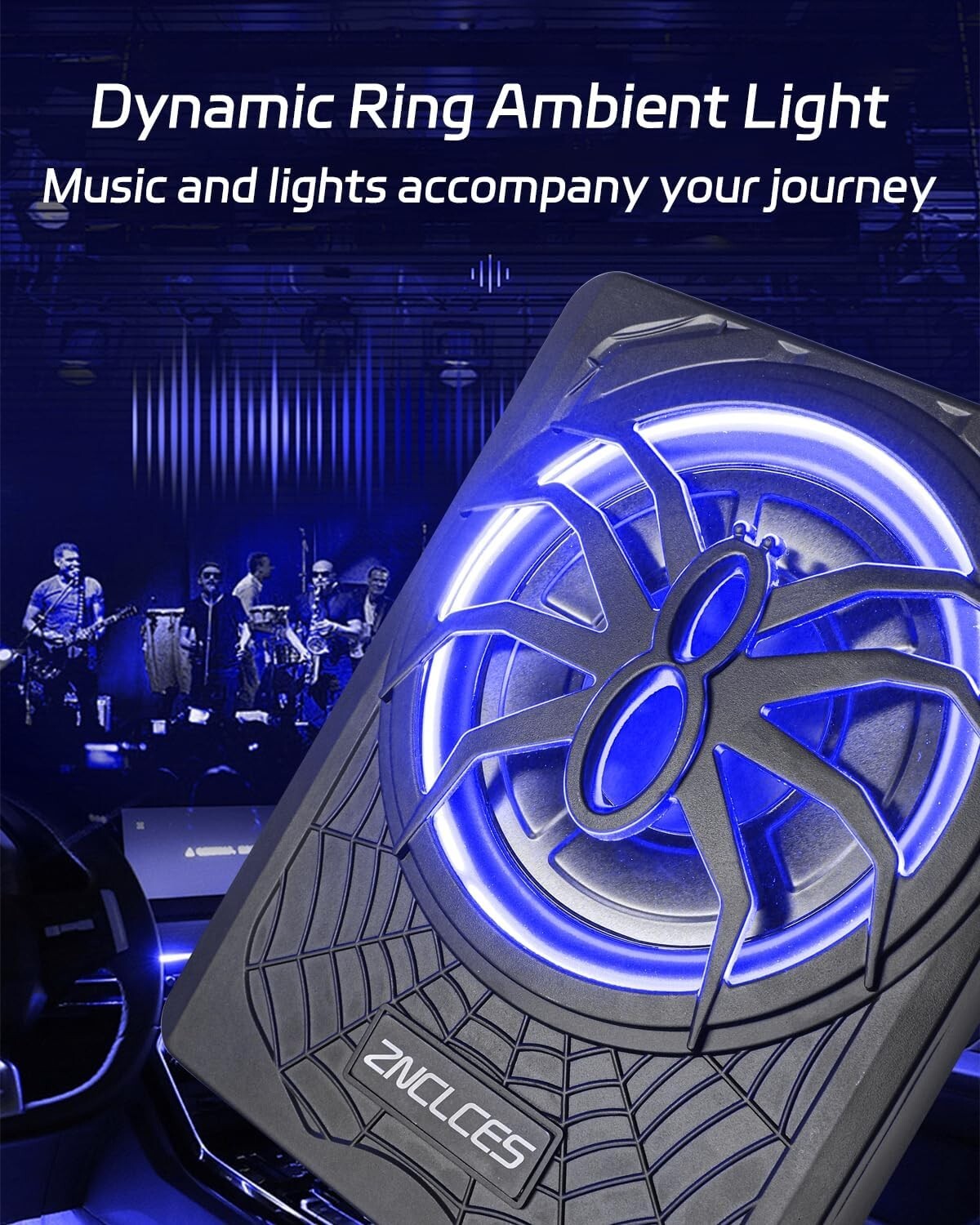 High-Performance 10" 1200W Under Seat Subwoofer – Immersive Audio Experience