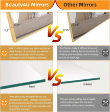 Load image into Gallery viewer, Stylish 59" x 16" Full-Length Gold Mirror - Ideal for Bedrooms and Living Rooms