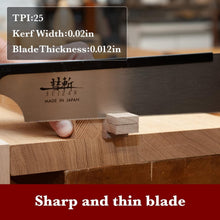 Load image into Gallery viewer, Professional 9.5" Dozuki Dovetail Saw - Razor Sharp Japanese Woodworking Tool