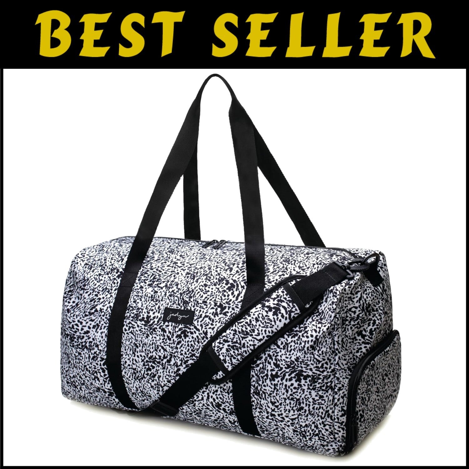 Durable Polyester Travel Bag - Perfect Fit for Yoga, Gym, or Weekend Getaways
