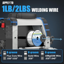 Load image into Gallery viewer, Professional-Quality Aluminum MIG Welder 155Amp - Portable and Versatile Design