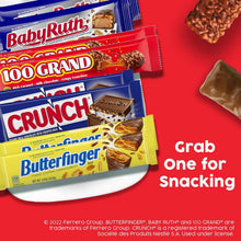 Load image into Gallery viewer, Classic Assorted Chocolate Candy Bars in Bulk - CRUNCH, Baby Ruth &amp; 100 Grand
