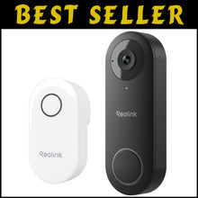 Load image into Gallery viewer, 2K WiFi Video Doorbell Camera - 180° View &amp; Smart Detection, Waterproof Design
