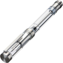 Load image into Gallery viewer, Elegant Clear Acrylic and Titanium Fountain Pen with Extra Fine Writing Tip