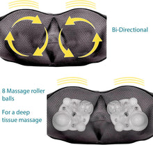 Load image into Gallery viewer, Comfortable Full Body Shiatsu Massager with Heat &amp; Adjustable Intensity Levels