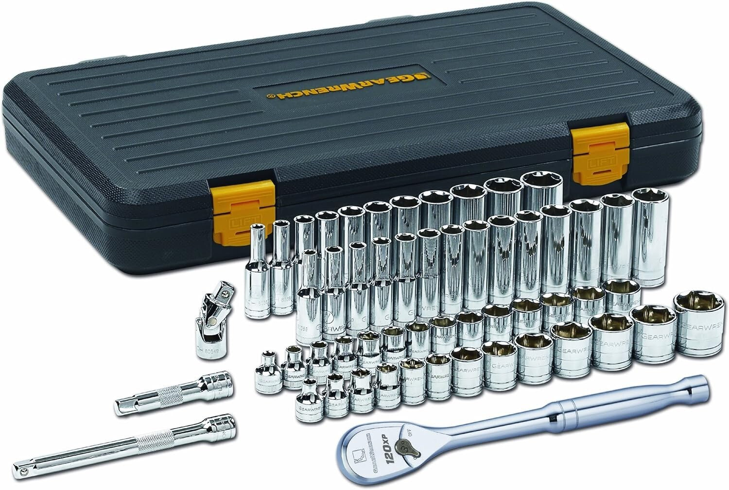 120XP 56-Piece Tool Set with 3/8" Drive - Ultimate Performance & Durability