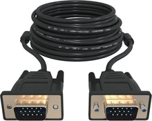 Load image into Gallery viewer, 100ft VGA Cable - Versatile 15-Pin Connection for PCs, TVs, and Projectors