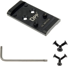 Load image into Gallery viewer, Ultra Lightweight CNC Machined Titanium Adapter for Glock 17/19 MOS Models