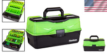Load image into Gallery viewer, Durable 3-Tray Tackle Box with Secure Closure - Ideal for All Fishing Adventures