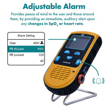 Load image into Gallery viewer, Portable Infant &amp; Adult Pulse Oximeter with Carry Case - Continuous Monitoring