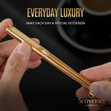 Load image into Gallery viewer, Luxury Fountain Pen with Stunning 24K Gold Finish - Perfect Gift for Him &amp; Her