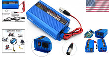 Load image into Gallery viewer, Compact and Lightweight 24V Battery Charger with I/O Switch &amp; Waterproof Design