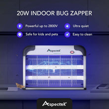 Load image into Gallery viewer, Lightweight 20W Indoor Bug Zapper with Powerful 2800V Grid &amp; Easy Clean Design