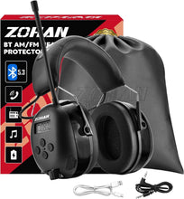 Load image into Gallery viewer, Advanced Noise-Cancelling Headphones with Bluetooth &amp; AM/FM Radio Reception