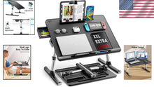 Load image into Gallery viewer, Lightweight X-Large Laptop Bed Tray: Adjustable, Foldable for Comfort and Style