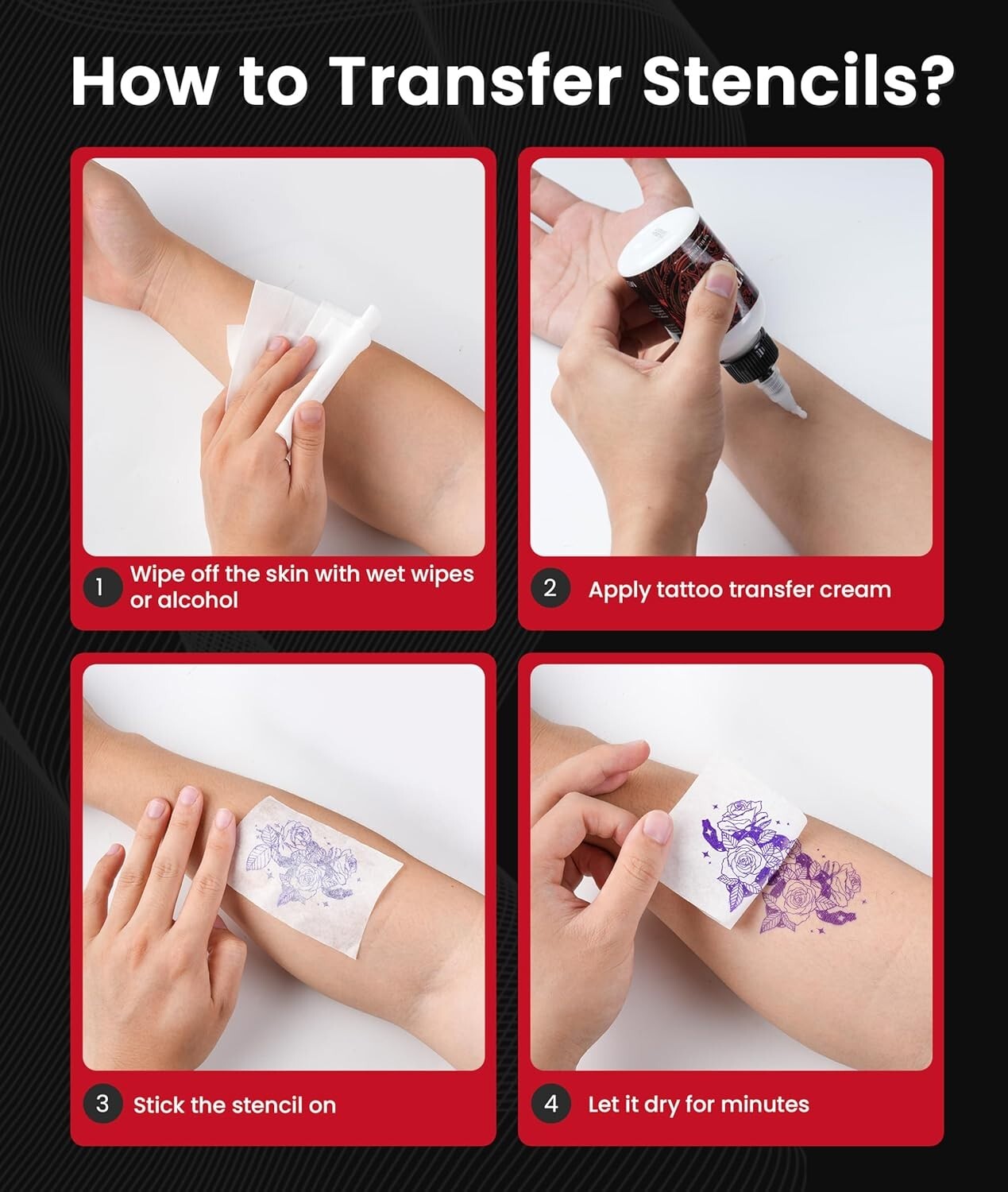 Bluetooth Wireless Tattoo Stencil Printer - Portable & Inkless Printing Machine