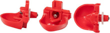 Load image into Gallery viewer, 50-Pc DIY Horizontal Poultry Waterer Kit with Dribble Dishes &amp; Installation Tool