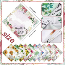 Load image into Gallery viewer, Elegant Bible Verse Handkerchiefs - 80 Inspirational Hankies for All Occasions