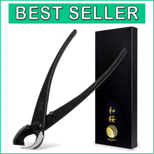Load image into Gallery viewer, Hand Forged Bonsai Concave Branch Cutter - 8 inch Japanese Tool in Gift Box