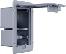 Load image into Gallery viewer, In-Use Weatherproof Outlet Cover with Cord Hooks for Safe Outdoor Power Access