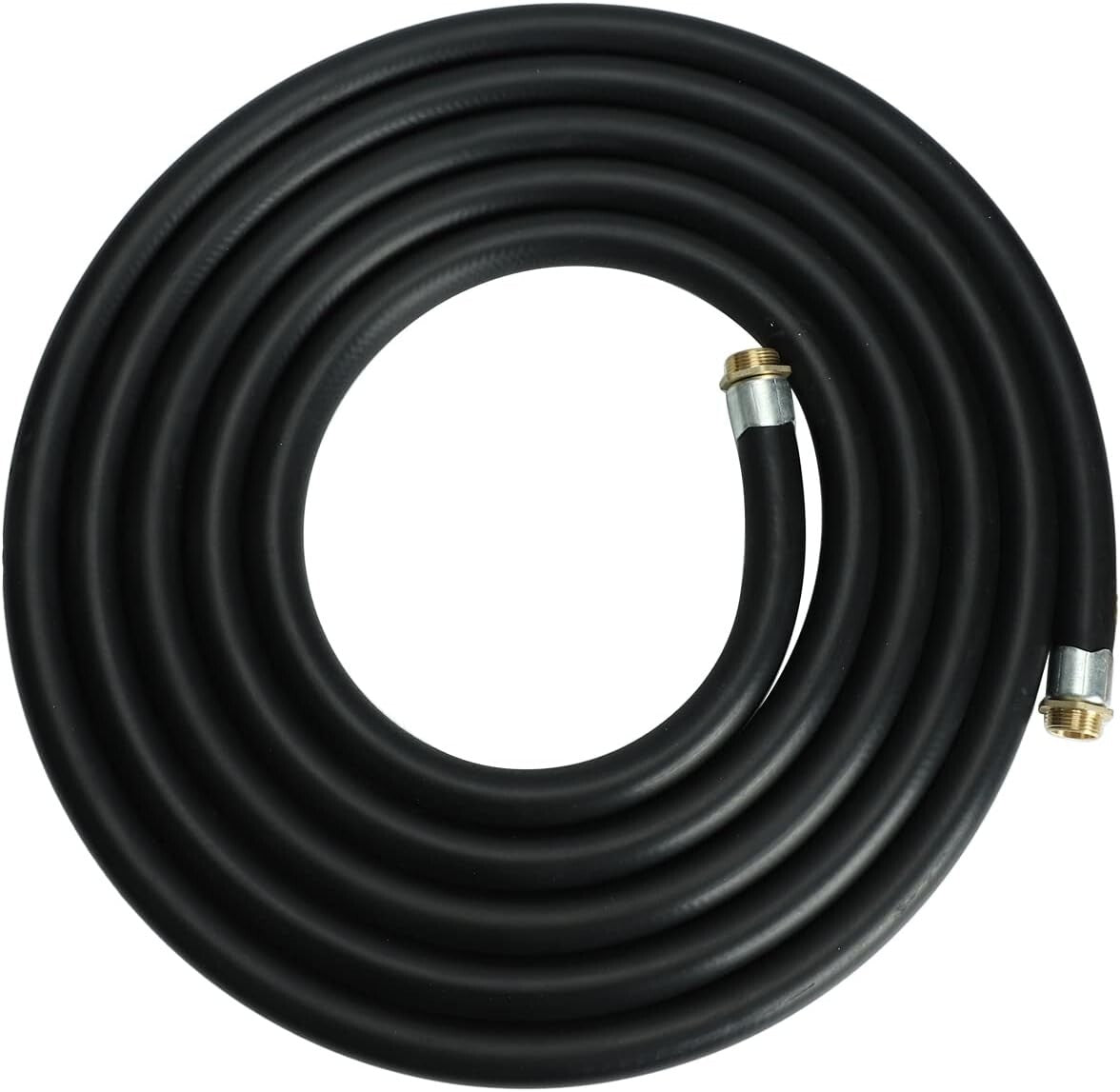 3/4'' x 20' PVC Fuel Hose with Automatic Nozzle for Efficient Dispensing