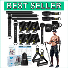 Load image into Gallery viewer, Multifunctional Yoga Pilates Bar with Heavy-Duty Metal Buckle for Smart Workouts