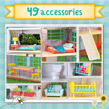 Load image into Gallery viewer, Buzzby Farmhouse Dollhouse Playset – 49 Accessories &amp; 2 Exclusive Figures
