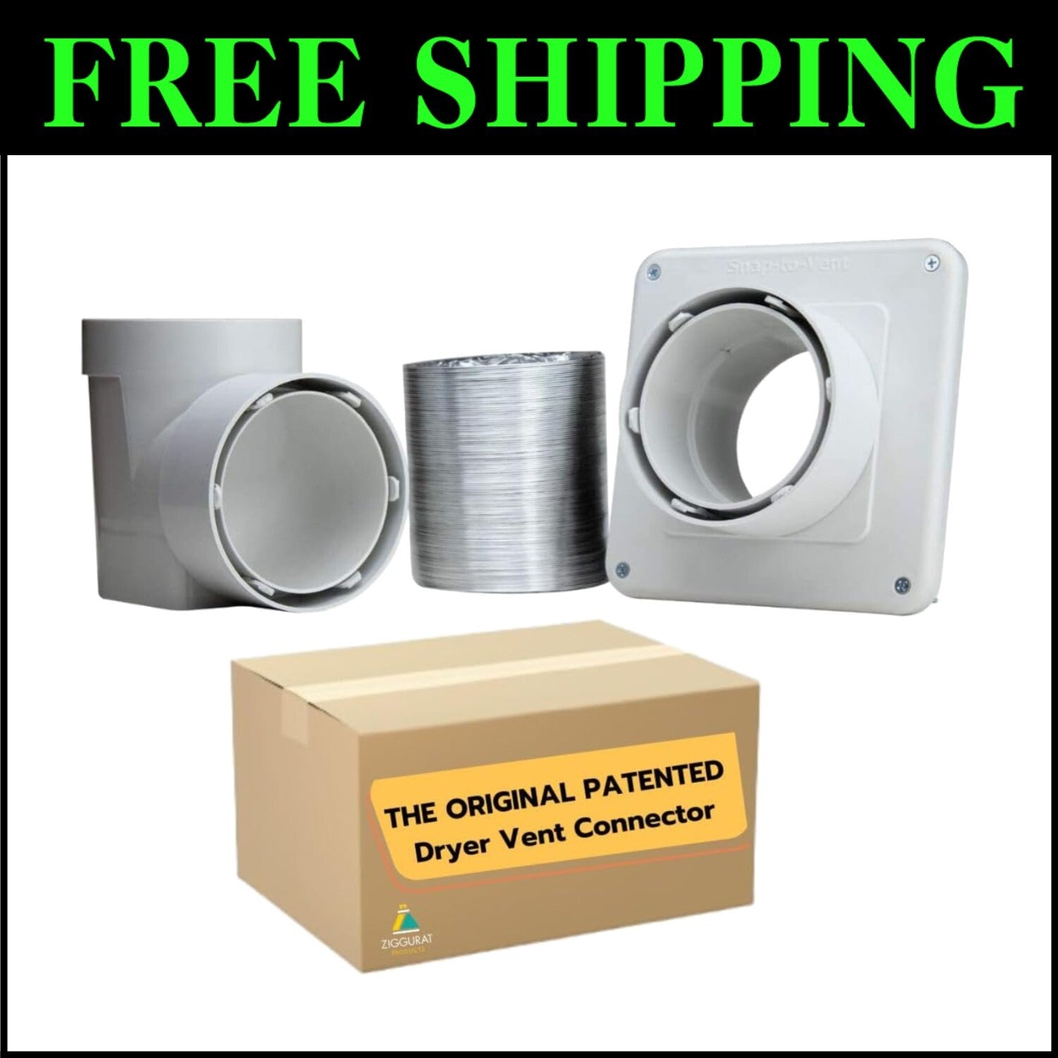 Effortless Dryer Venting Solution - STV-DLX Kit with Easy Maintenance Features