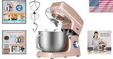 Load image into Gallery viewer, High Performance 7.5QT Electric Food Mixer - 660 Watts in Elegant Champagne