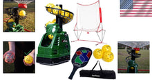 Load image into Gallery viewer, Portable Pickleball Starter Kit: Launch Machine, Paddle, &amp; Easy Transport Bag