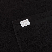 Load image into Gallery viewer, Durable Black Turkish Cotton Bath Towels Set - 4 Plush and Quick-Dry Towels