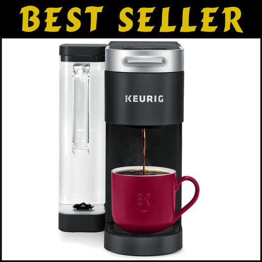 Innovative Single Serve Coffee Maker with Maintenance Alerts & Simple Controls