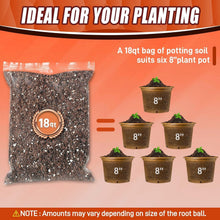 Load image into Gallery viewer, Premium Mix of Perlite, Coco Coir &amp; Peat Moss for Vibrant Indoor Vegetables
