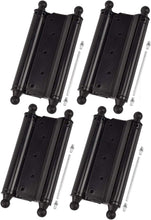 Load image into Gallery viewer, Commercial Grade Black Steel Hinges - Durable Self-Closing Door Hardware