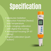Load image into Gallery viewer, Professional Waterproof pH &amp; Temperature Meter - 0.01 Resolution, Fast Results