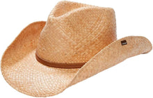 Load image into Gallery viewer, Stylish Men's Cowboy Hat - 3 1/2" Brim &amp; Leather Hat Band for Outdoor Fun