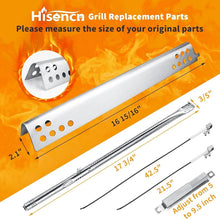 Load image into Gallery viewer, Cost-Effective 4-Pack Charbroil Grill Parts - Heat Plates, Burners &amp; Accessories