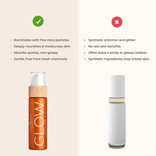 Load image into Gallery viewer, GLOW Illuminizing Body Oil: Organic Ingredients for Silk-Smooth, Shimmering Skin