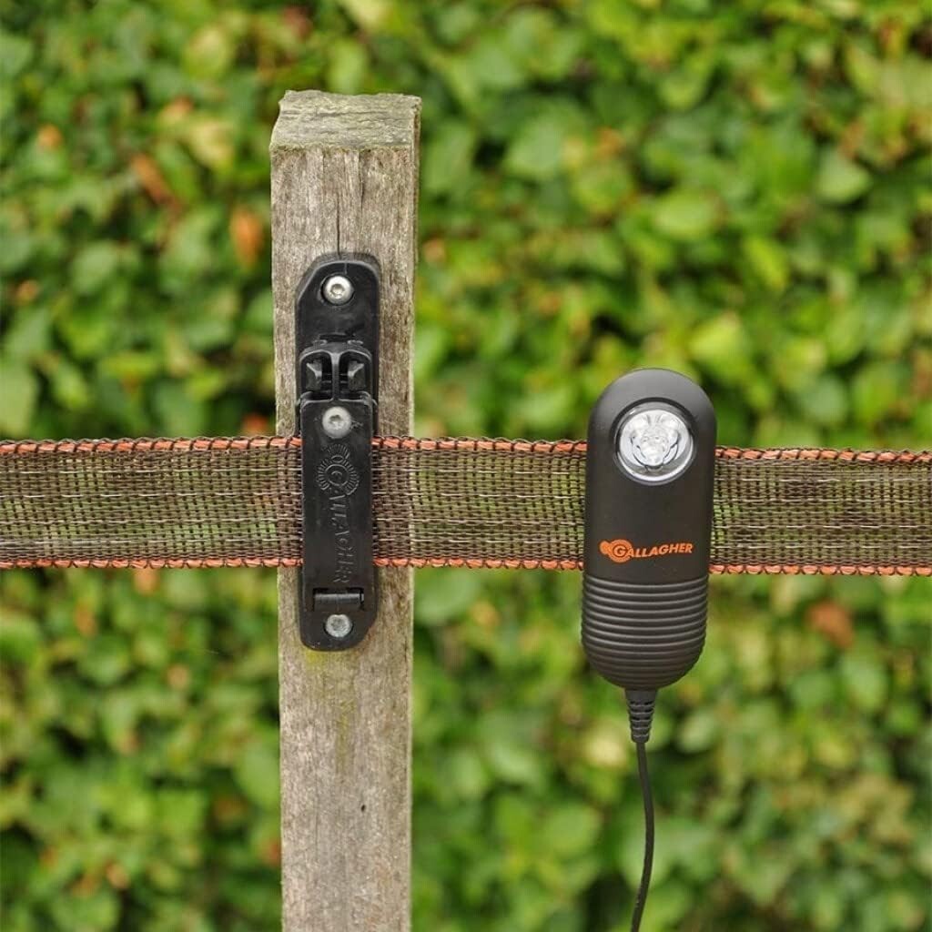 Battery-Free Fence Monitor: LED Indicator for Effortless Electric Fence Checks